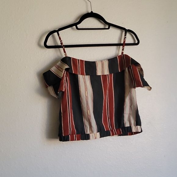 NWT BLUSH BJ croptop size M low vneck - Picture 8 of 15